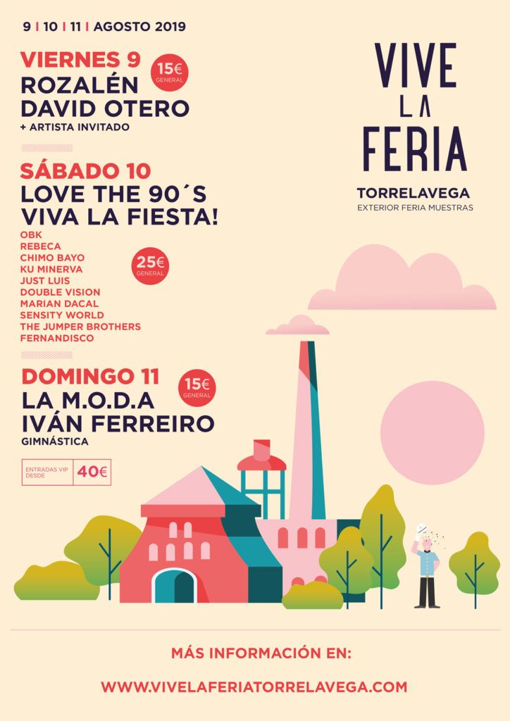 Cartel Vive La Feria 2019